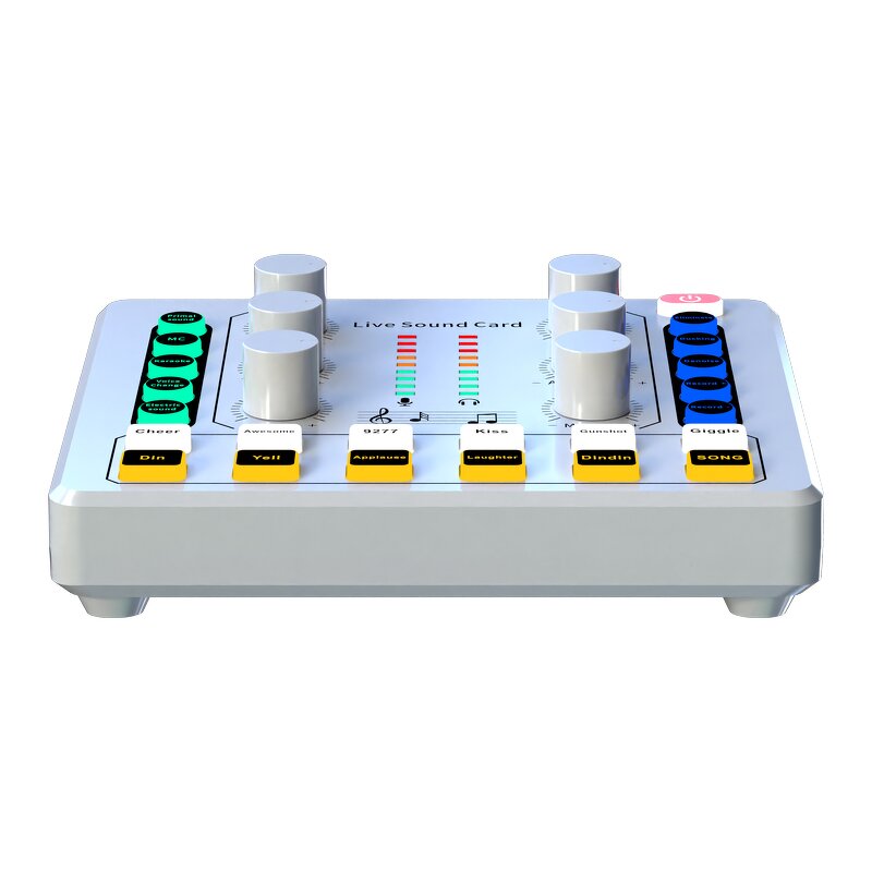 USB Sound Card Manufacturer - OEM/ODM Live Broadcast Audio Interface for PC