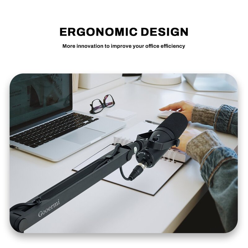 Microphone Stand Manufacturer - OEM/ODM Low Profile Adjustable Mic Arm Stand