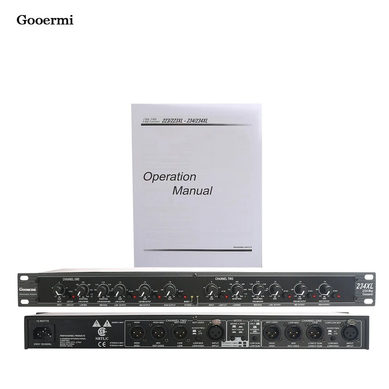 Audio Crossover Manufacturer - OEM/ODM 2/3/4-WAY Stereo Sound Processor
