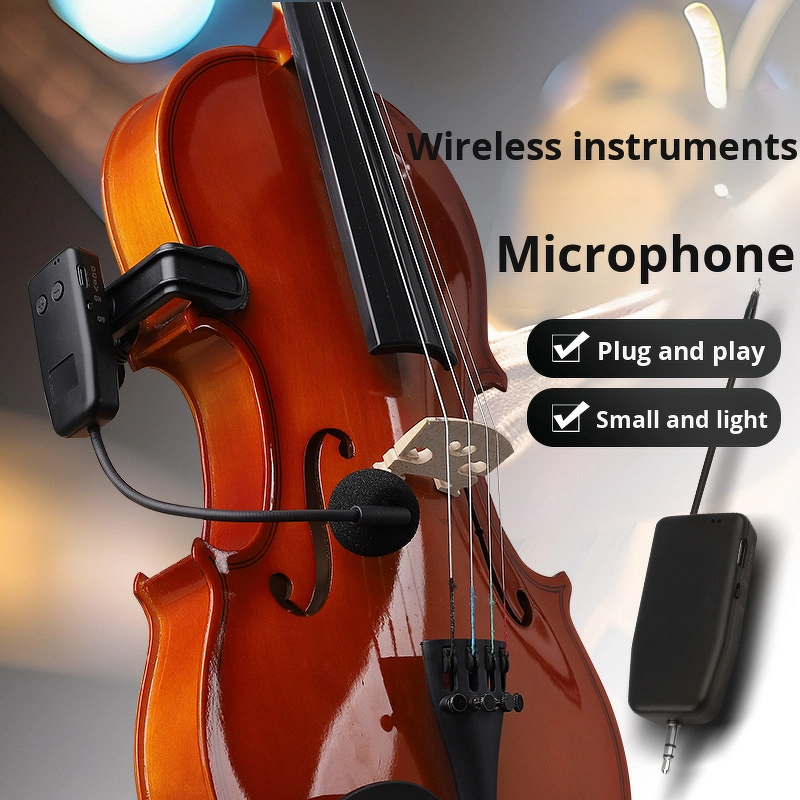 Wireless Microphone Manufacturer - OEM/ODM Violin Pickup XLR Equipment