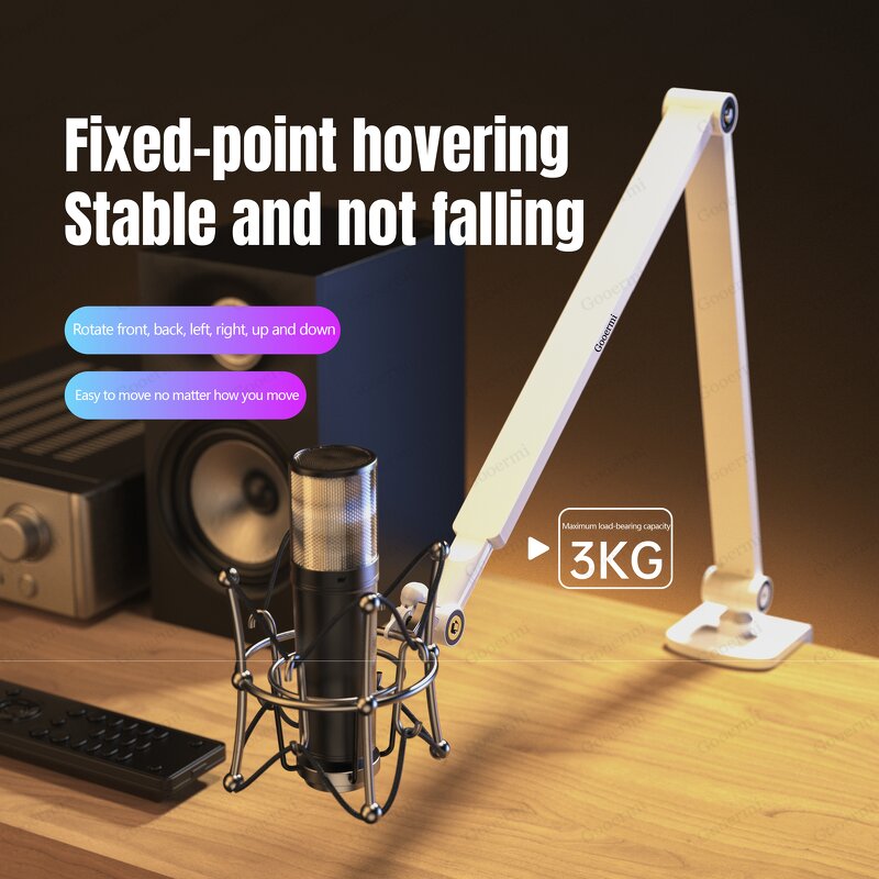 Microphone Stand Manufacturer - OEM/ODM Professional Metal Rotatable Desk Stand