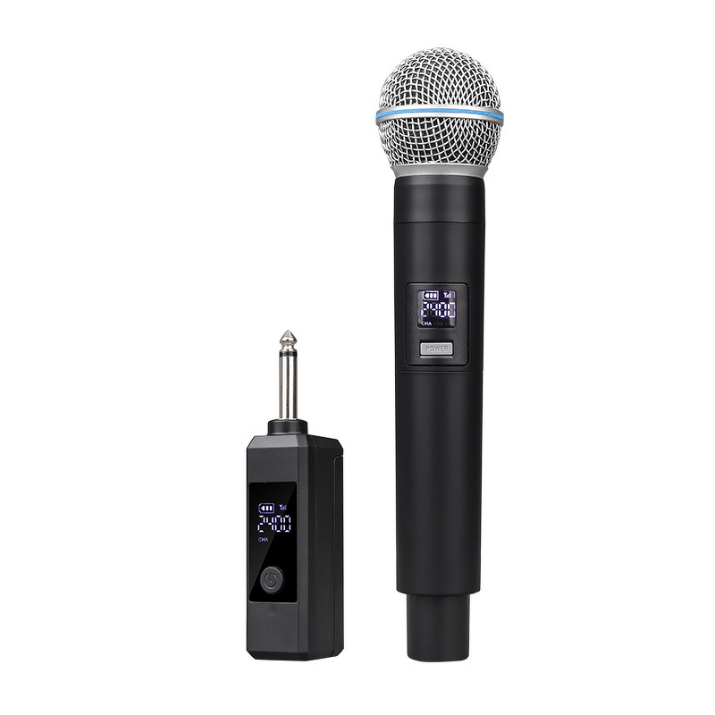 Wireless Microphone Manufacturer - OEM/ODM Cardioid XLR One-to-Two Karaoke Mic