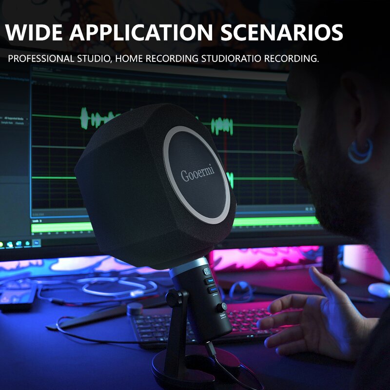 Microphone Windscreen Manufacturer - OEM/ODM Studio Acoustic Filter Noise Shield