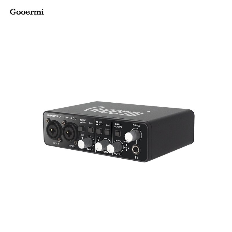 USB Audio Interface Manufacturer - OEM/ODM 2X2 USB Interface Dual XLR