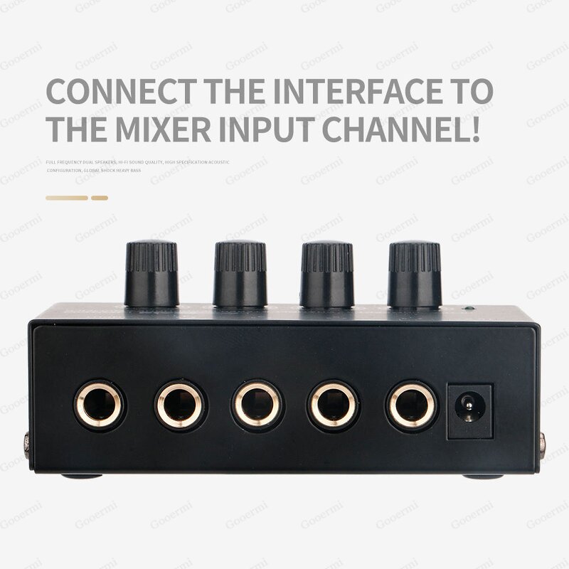 Headphone Amplifier Manufacturer - OEM/ODM 4 Channel Stereo Headphone Amp