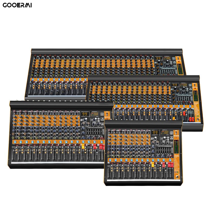 Mixing Console Manufacturer - OEM/ODM 8 Channel Dual 7 Band Equalizer Console