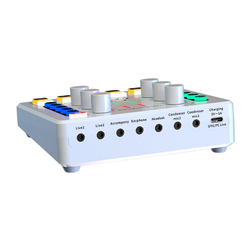 USB Sound Card Manufacturer - OEM/ODM Live Broadcast Audio Interface for PC