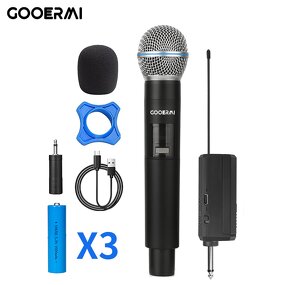 Wireless Microphone System Manufacturer - OEM/ODM Rechargeable Karaoke Dynamic Mic