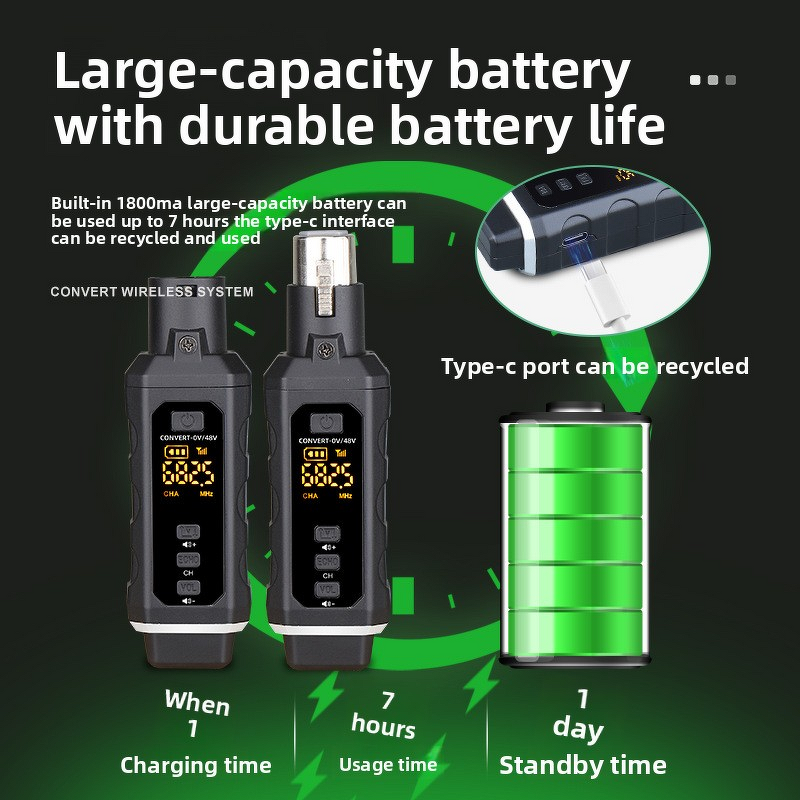 Wireless Audio Mixer Manufacturer - OEM/ODM Dynamic XLR Connector Grenade Mic