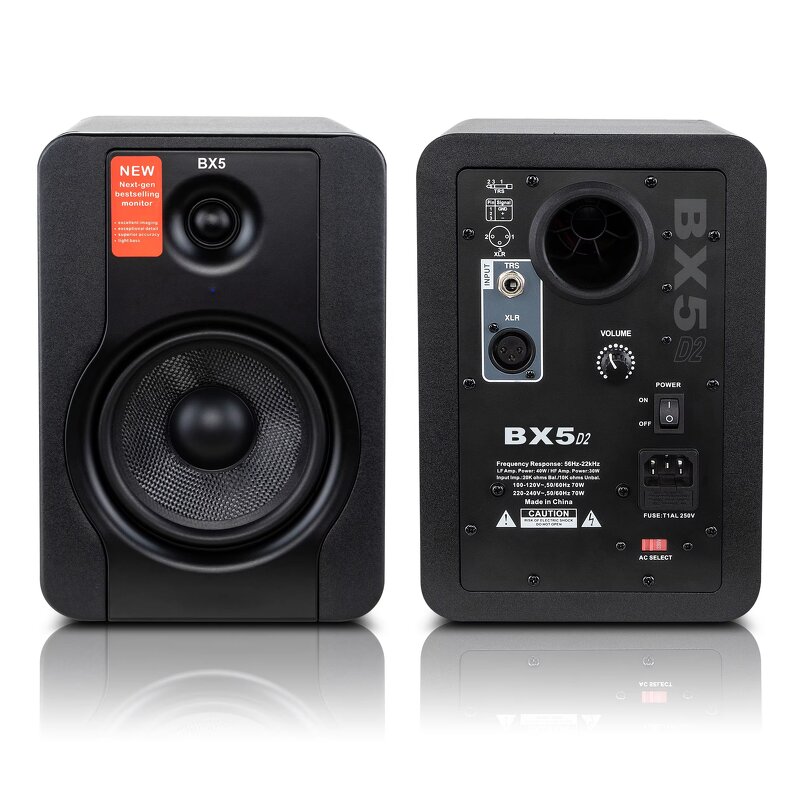 Studio Monitor Speaker Manufacturer - OEM/ODM 5 Inch Two Way Active Monitor