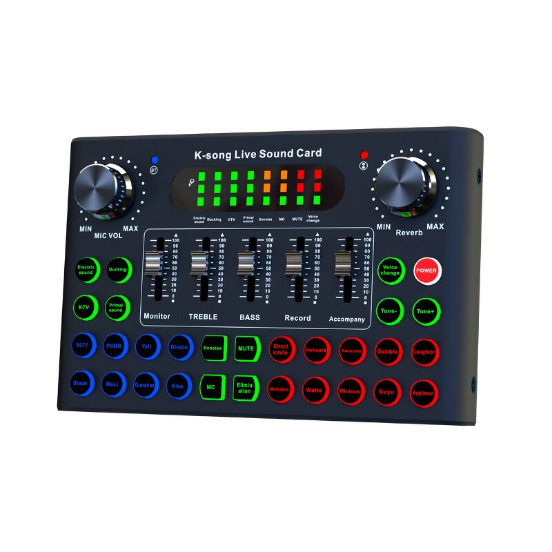 USB Sound Card Manufacturer - OEM/ODM Professional Audio Live Broadcast Card