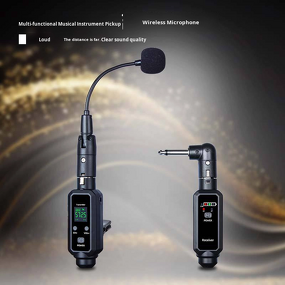Wireless Microphone Manufacturer - OEM/ODM Saxophone Erhu Wireless Pickup Mic