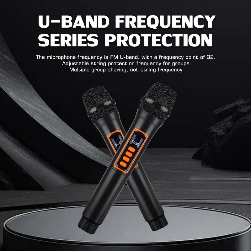 Wireless Microphone Manufacturer - OEM/ODM 2.4g Universal One-To-Two Karaoke Mic