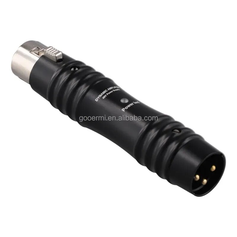 Microphone Preamp Manufacturer - OEM/ODM 48V Dynamic Mic Inline XLR Preamp