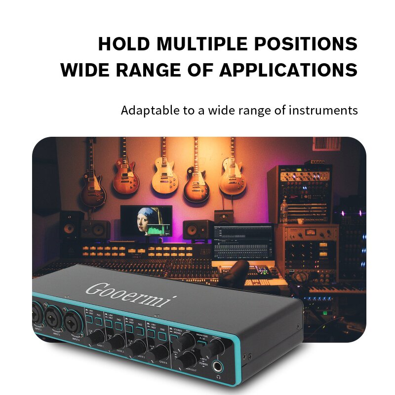 Audio Interface Manufacturer - OEM/ODM 4 Channel USB Sound Card Preamp