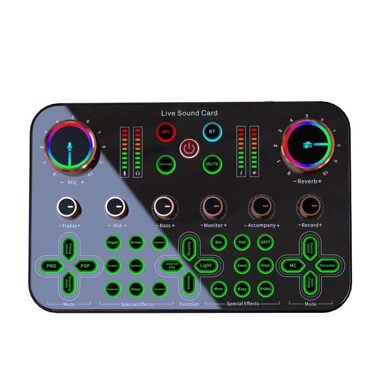 Live Sound Card Manufacturer - OEM/ODM Mini Audio Sound Mixer Voice Changer