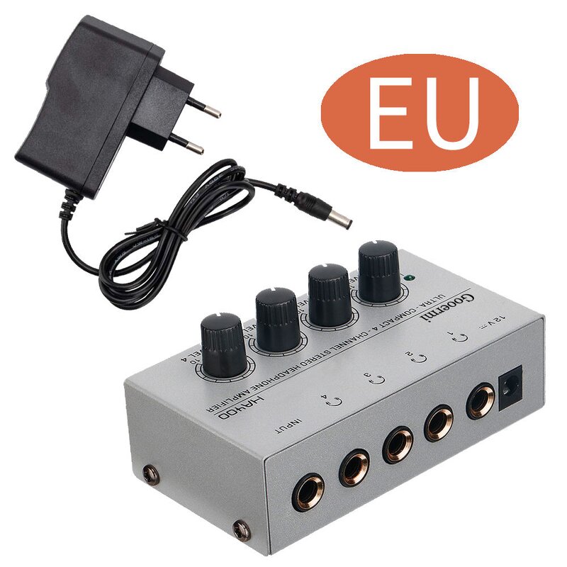 Headphone Amplifier Manufacturer - OEM/ODM 4 Channel Stereo Headphone Amp