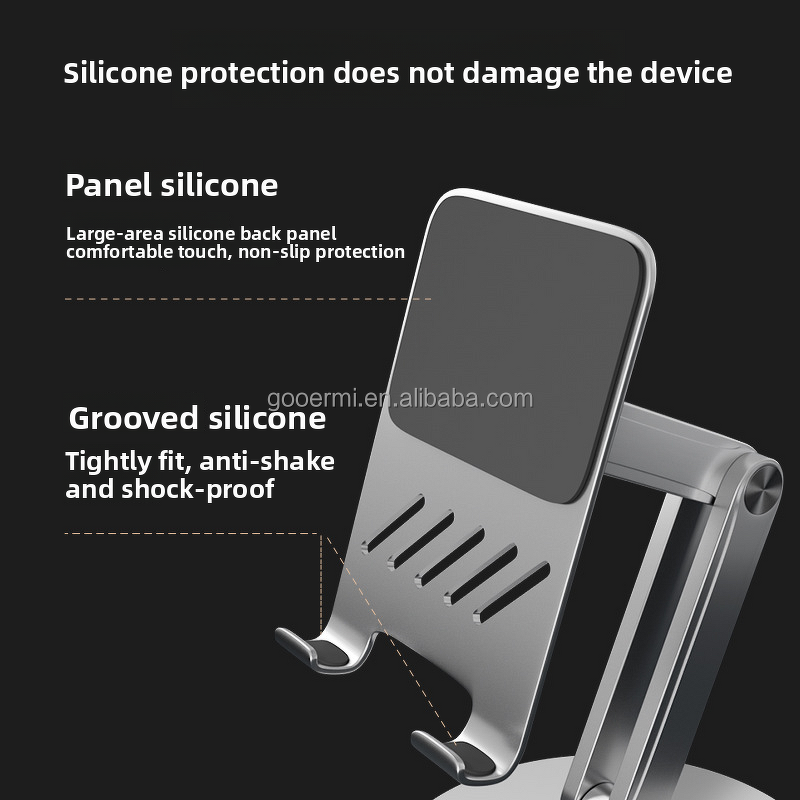 Cell Phone Stand Manufacturer - OEM/ODM 360° Adjustable Desk Holder for Tablet