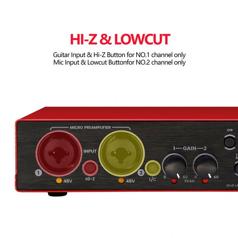 Live Sound Cards Manufacturer - OEM/ODM New Design Audio Sound Cards