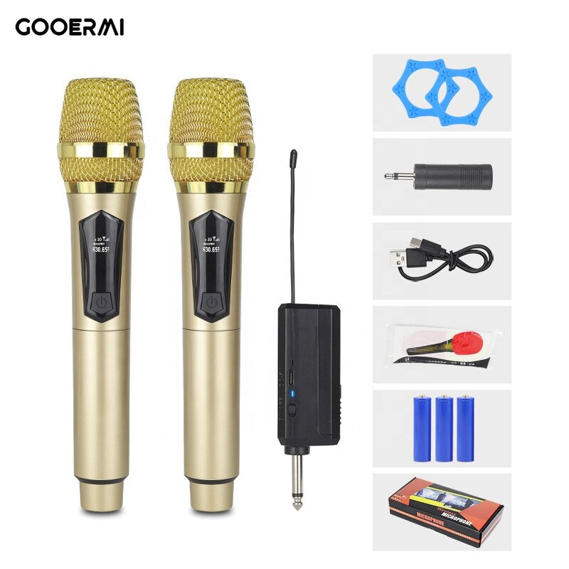 Wireless Microphone System Manufacturer - OEM/ODM Dual Karaoke Dynamic Mic System