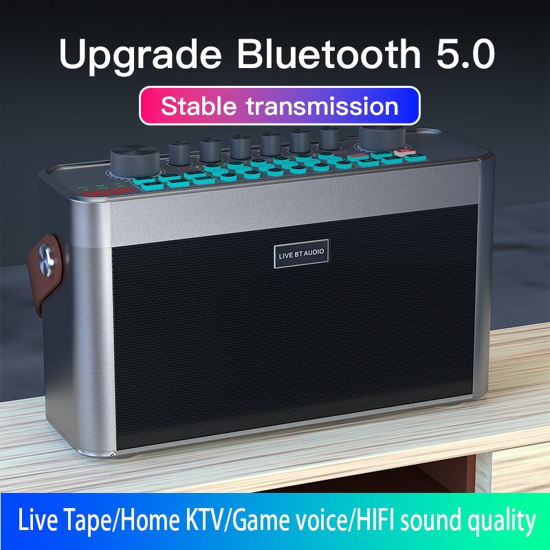 Portable Audio Sound Card Manufacturer - OEM/ODM All-In-One KTV Machine Speaker