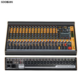 Audio Sound Card Mixer Manufacturer - OEM/ODM Dual 12-Band Recording Mixer