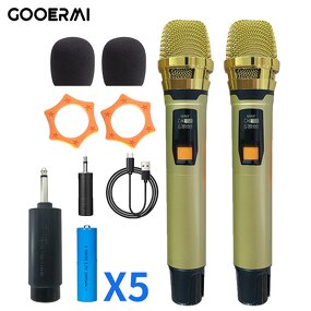 Wireless Microphone Manufacturer - OEM/ODM Handheld Rechargeable Cordless Mic