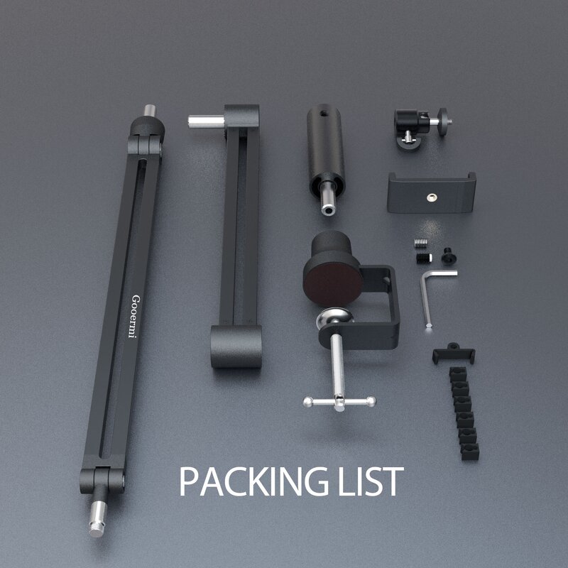 Microphone Stand Manufacturer - OEM/ODM Folding Metal Rotatable Mic Arm Stand