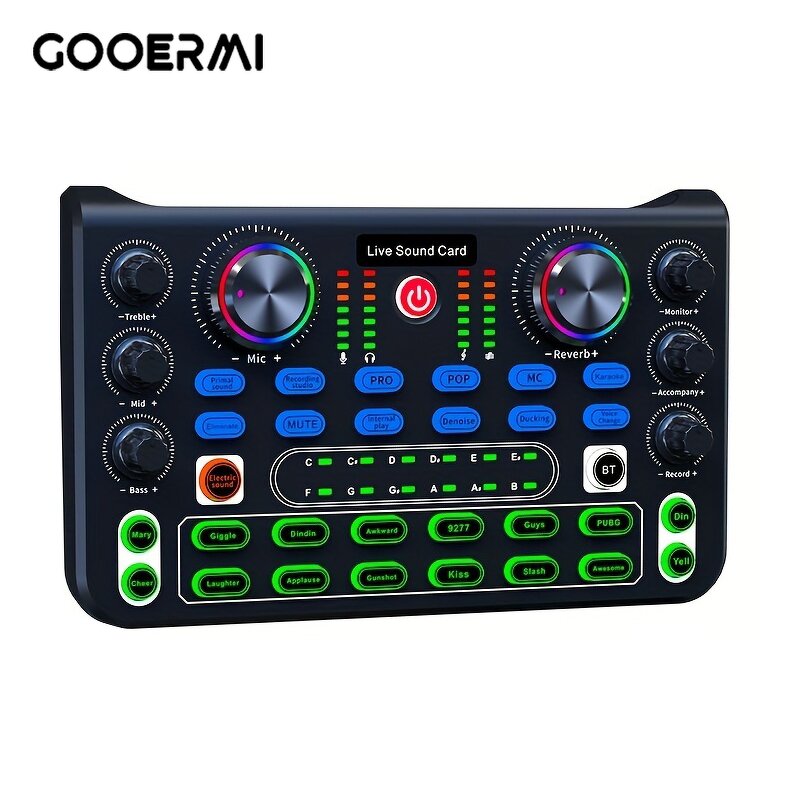 Live Sound Card Manufacturer - OEM/ODM Professional Homemade Sound Effect Mixer