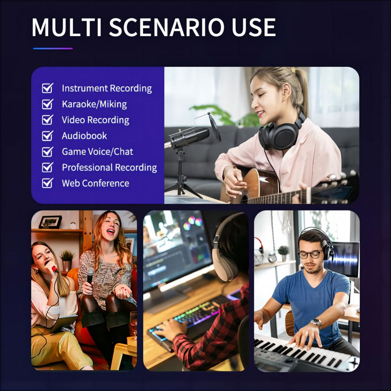 Studio Audio Interface Manufacturer - OEM/ODM Brand New Interface Audio Studio