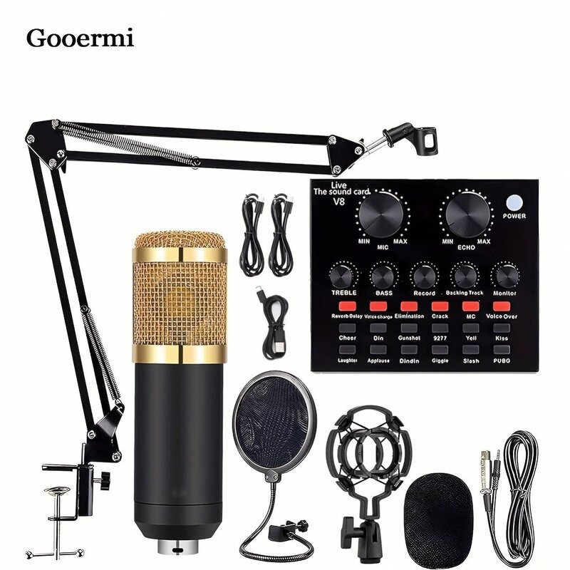 Condenser Microphone Set Manufacturer - OEM/ODM Plastic BM800 Studio Mic Set