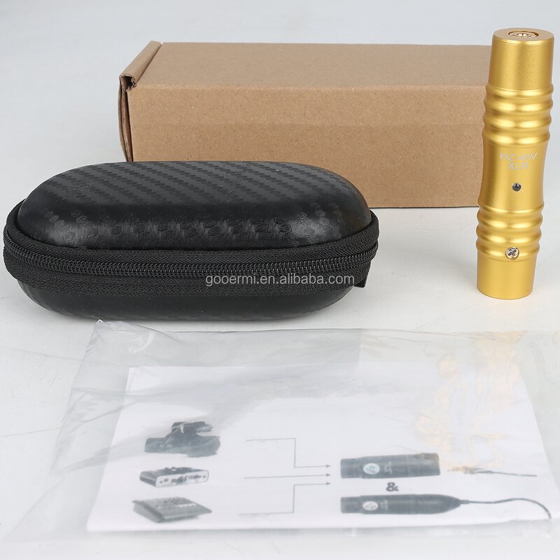 Phantom Power Adapter Manufacturer - OEM/ODM 48V XLR to 3.5mm Mic Preamp