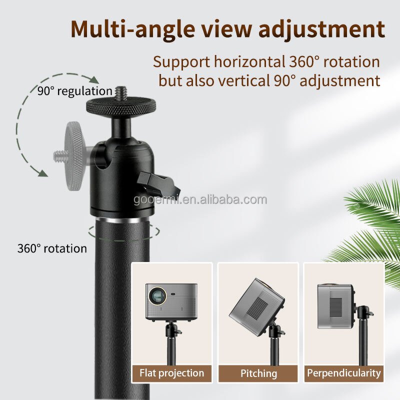 Projector Stand Manufacturer - OEM/ODM Folding 360° Adjustable Floor Stand