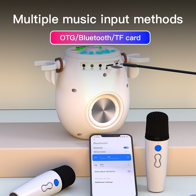 Audio Sound Card Manufacturer - OEM/ODM Mini Bluetooth RGB LED Mixer