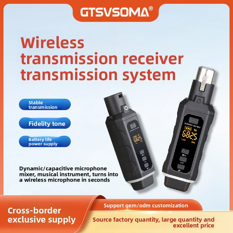 Wireless Audio Mixer Manufacturer - OEM/ODM Dynamic XLR Connector Grenade Mic