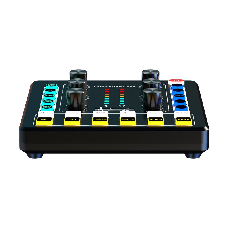 USB Sound Card Manufacturer - OEM/ODM Live Broadcast Audio Interface for PC