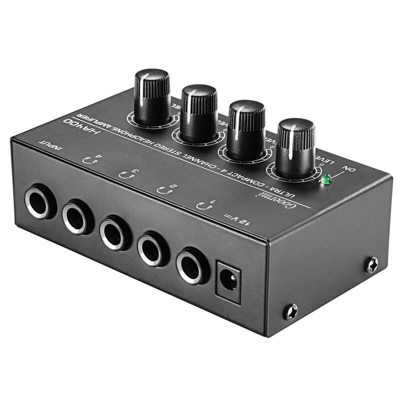 Headphone Amplifier Manufacturer - OEM/ODM 4 Channel Stereo Headphone Amp