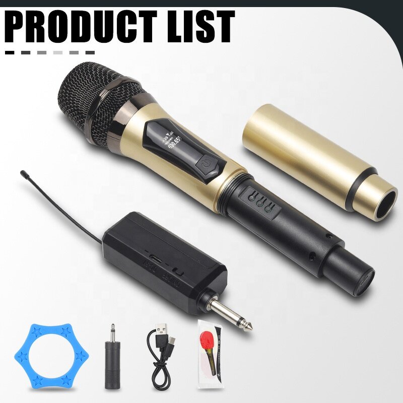 Wireless Microphone System Manufacturer - OEM/ODM Dual Karaoke Dynamic Mic System