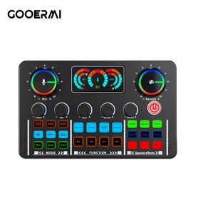 Live Sound Card Manufacturer - OEM/ODM Home KTV Voice Changer Audio Mixer