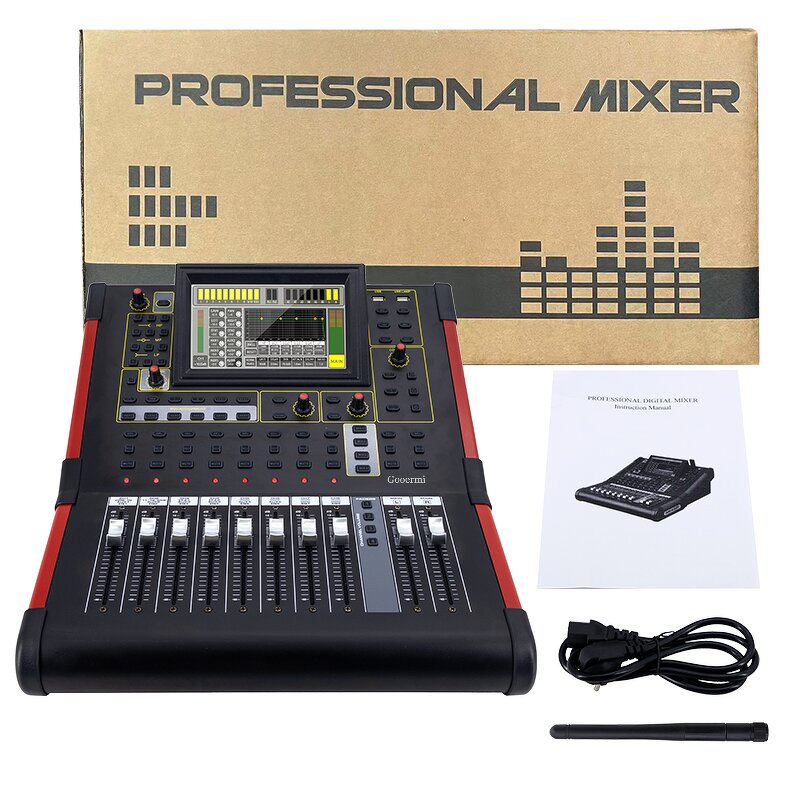 Audio Mixer Manufacturer - OEM/ODM 12 Channel Digital Sound Mixing Console