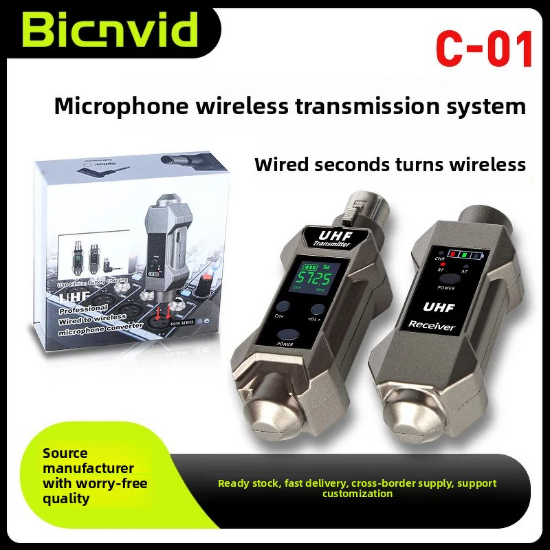 Microphone Converter Manufacturer - OEM/ODM Wired & Wireless XLR Receiver System