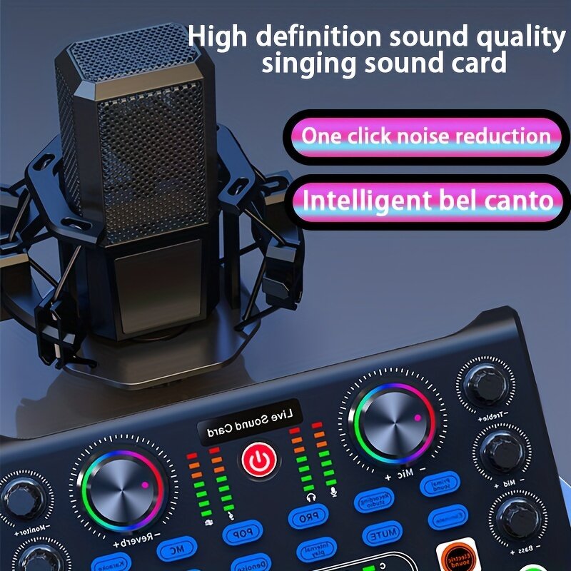 Live Sound Card Manufacturer - OEM/ODM Professional Homemade Sound Effect Mixer