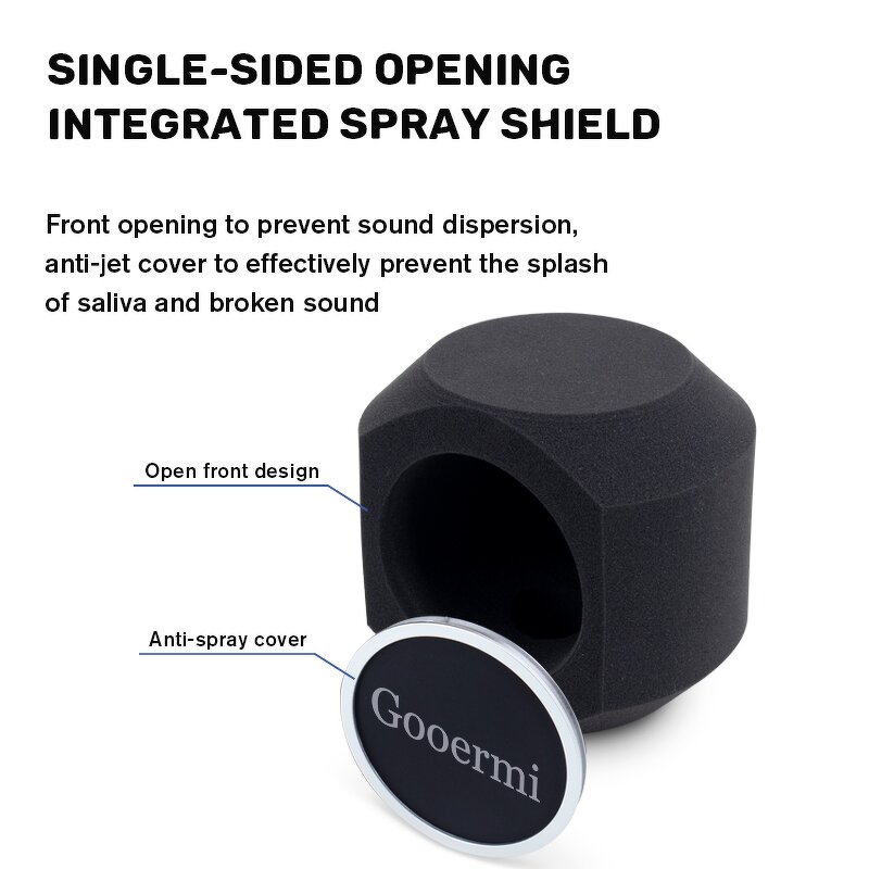 Microphone Windscreen Manufacturer - OEM/ODM Studio Acoustic Filter Noise Shield