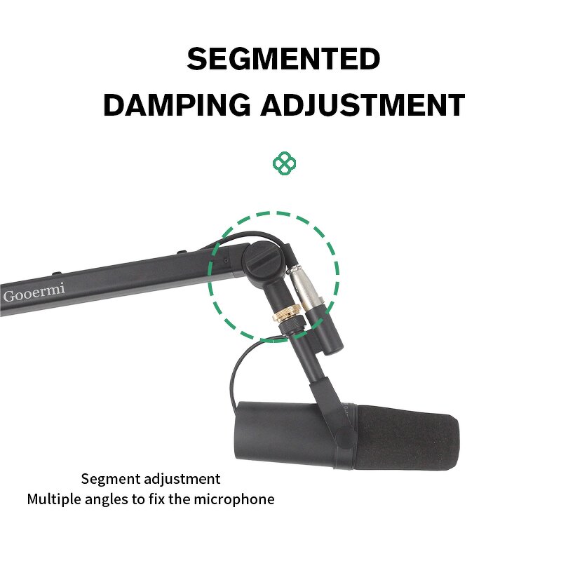 Microphone Arm Stand Manufacturer - OEM/ODM Rotatable Sturdy Metal Desktop Stand