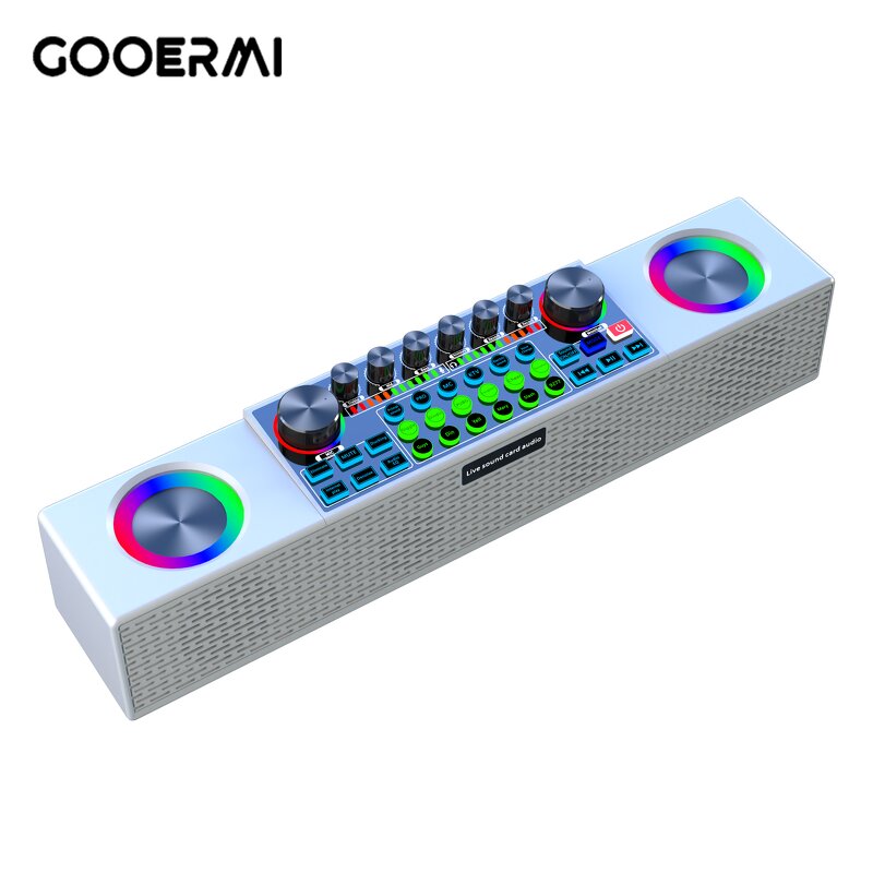 Karaoke Sound Card Manufacturer - OEM/ODM Mini Music HIFI Speaker Mixer Set