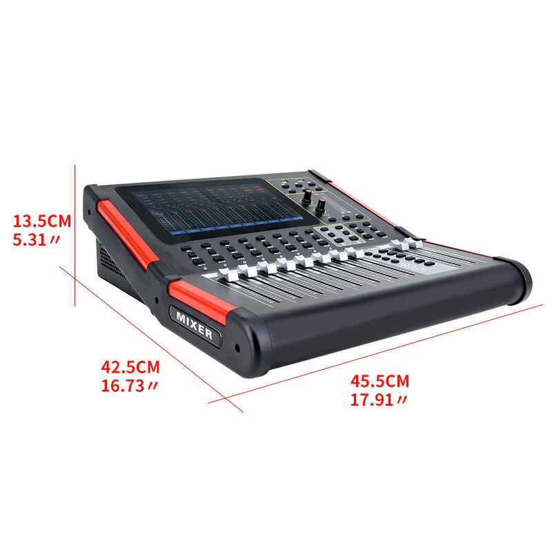 Audio Mixer Manufacturer - OEM/ODM 20 Channel Digital DJ Mixer Console