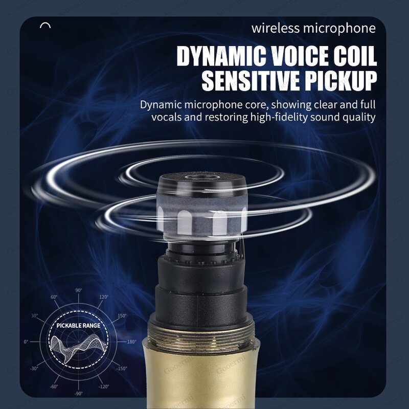 Wireless Microphone Manufacturer - OEM/ODM Cordless Handheld Rechargeable Stage Mic