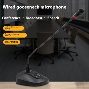 Gooseneck Microphone Manufacturer - OEM/ODM Wired Cardioid Conference Condenser Mic