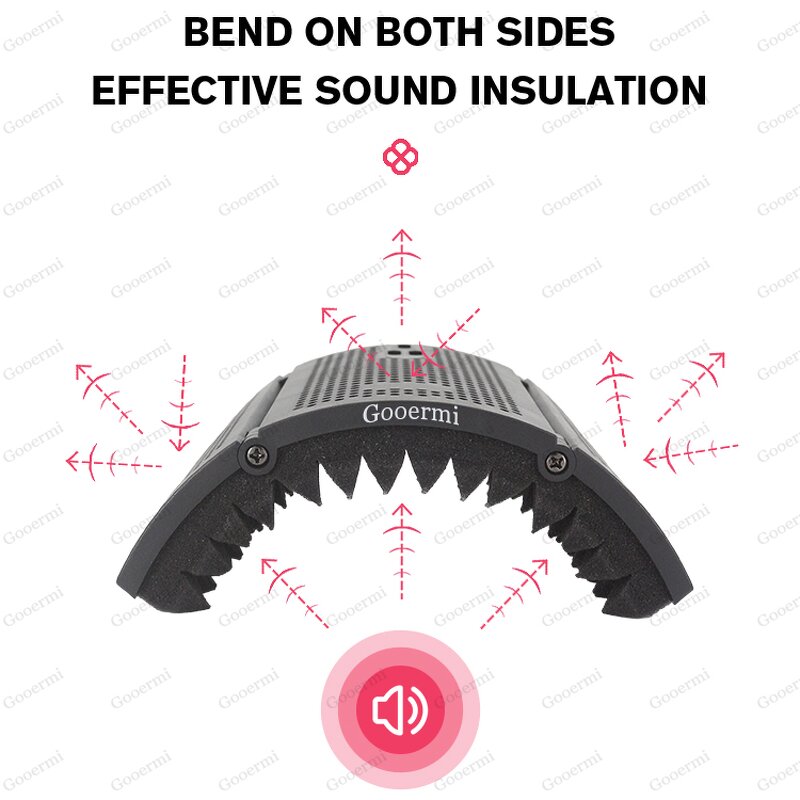 Microphone Windscreen Manufacturer - OEM/ODM Plastic 3 Door Isolation Shield