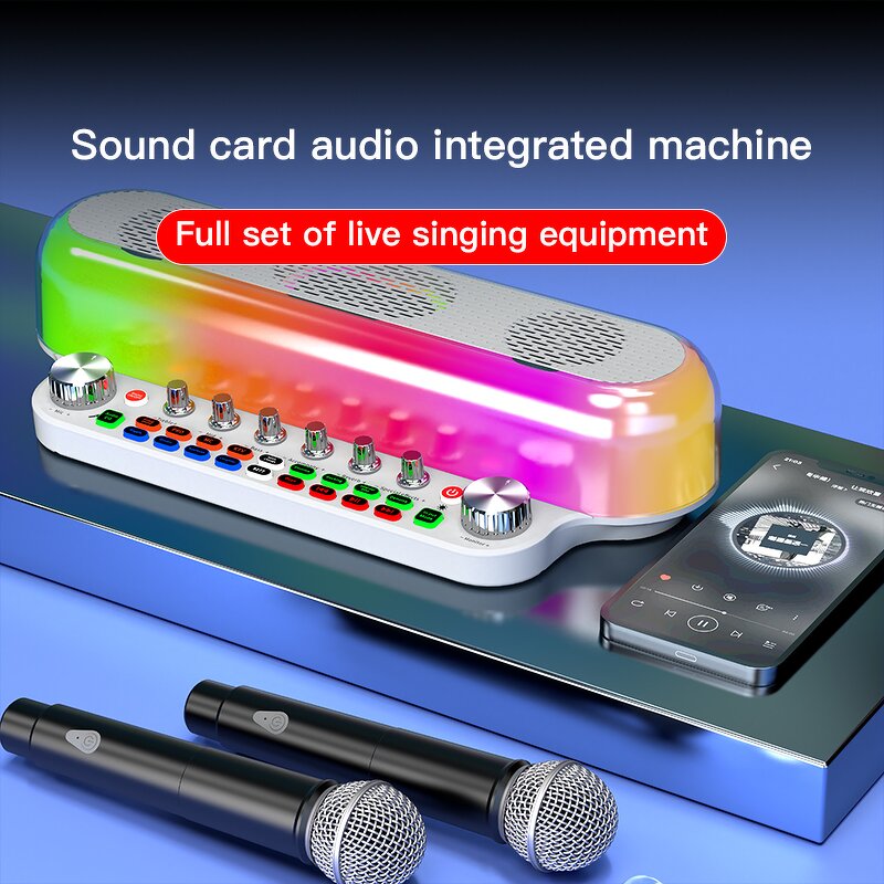 Karaoke Machine Manufacturer - OEM/ODM Wireless Portable Sound Card Speakers